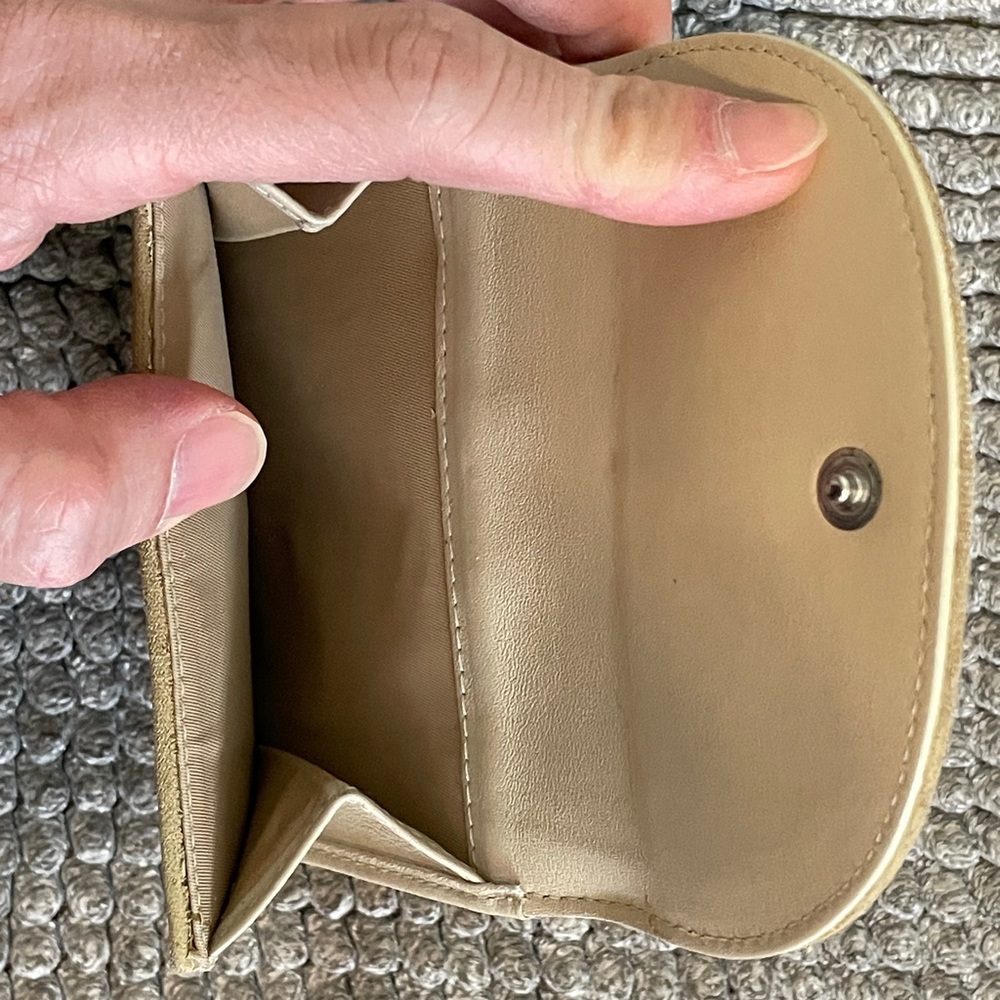 Dior Tan Canvas wallet - Picture 8 of 8